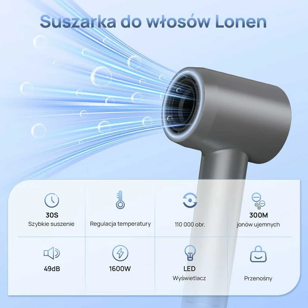 MANKIW Profesionalus plaukų džiovintuvas