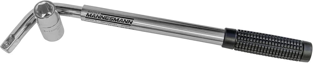 Mannesmann teleskopinis ratų veržlių raktas 17/19 mm, 350–550 mm, M 155