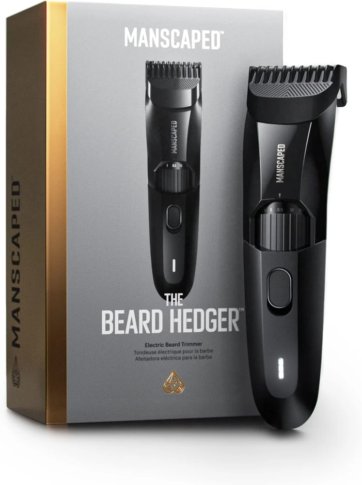 MANSCAPED barzdos ir nosies trimerių rinkinys The Beard Hedger, The Weed Whacker 2.0, vandeniui atsparus
