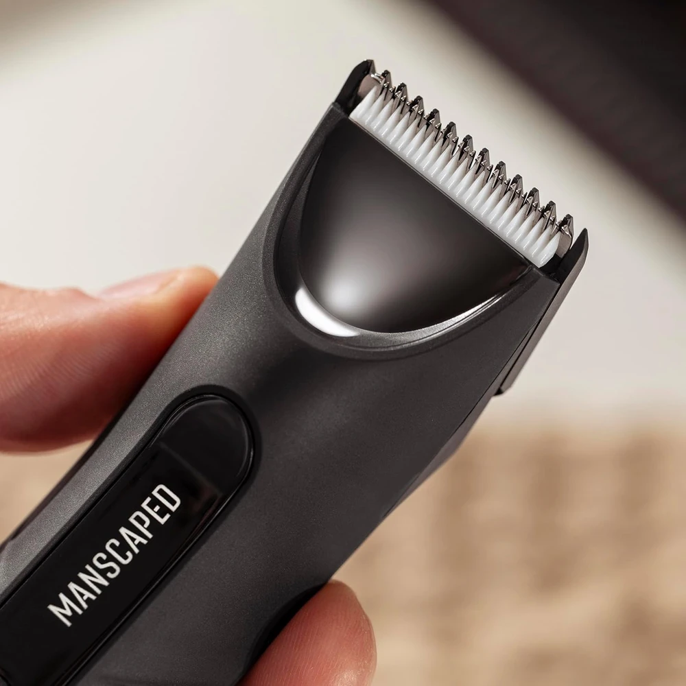 MANSCAPED kūno ir intymių zonų plaukų kirpimo mašinėlė The Lawn Mower 3.0 PLUS, keramikiniai ašmenys, vandeniui atspari, USB-C