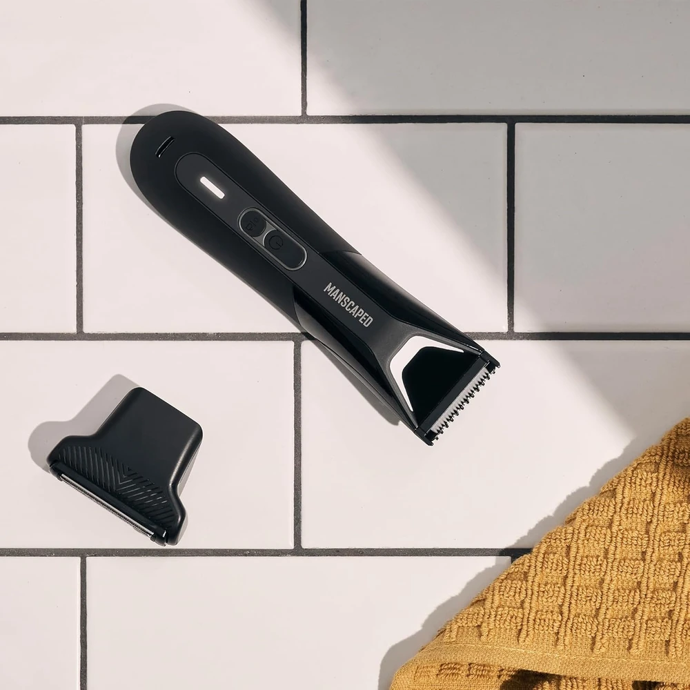 MANSCAPED kūno ir kirkšnių kirpimo mašinėlė su SkinSafe dviguba galvute, USB-C įkrovimas, Lawn Mower 5.0 Ultra