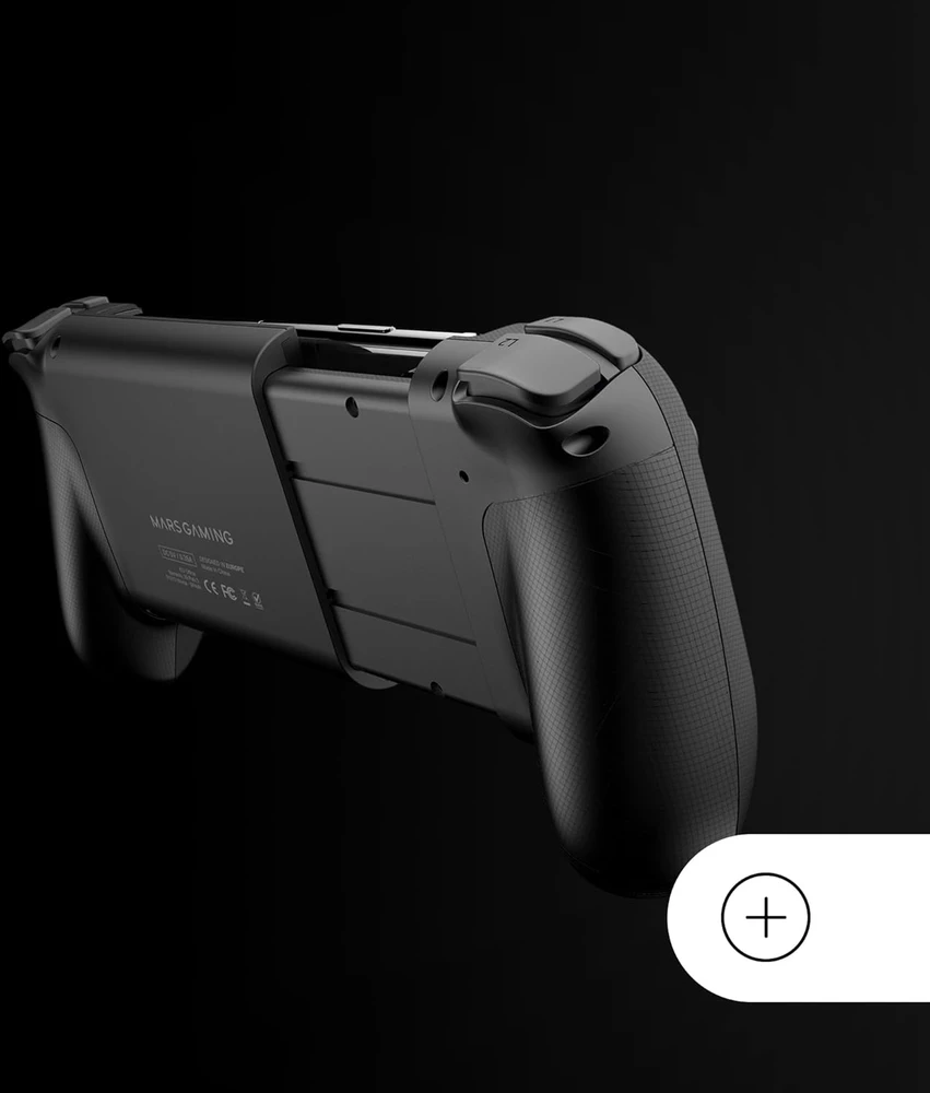 Mars Gaming belaidis žaidimų valdiklis Bluetooth 5.0 su RGB apšvietimu ir USB-C MGPX