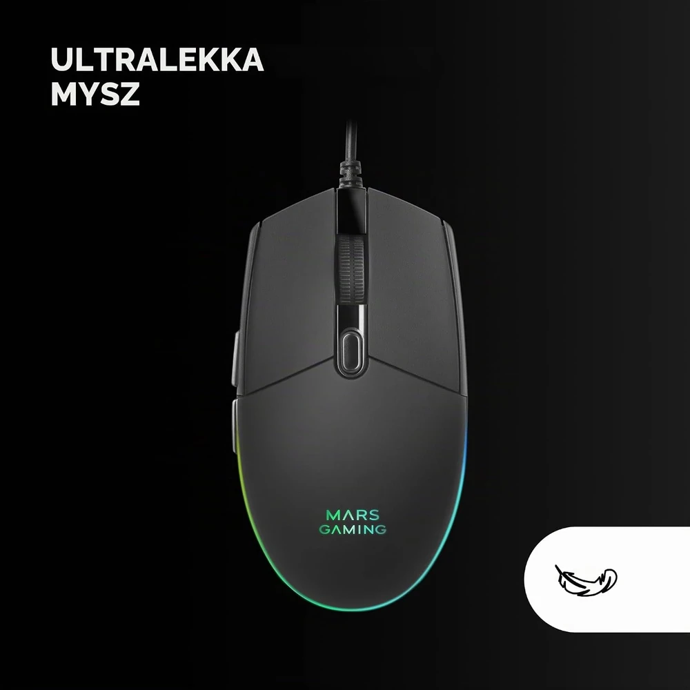 Mars Gaming žaidimų rinkinys su RGB klaviatūra, pele, ausinėmis ir XXL kilimėliu MCPRGB3PT