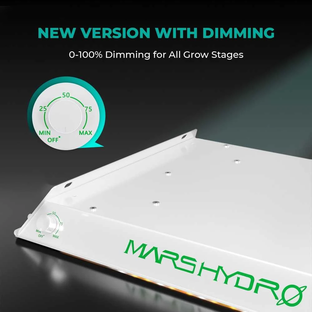 Mars Hydro pilnas auginimo palapinės rinkinys su TS600 LED lempa, 100 W, 60 × 60 × 140 cm, 1680D Mylar