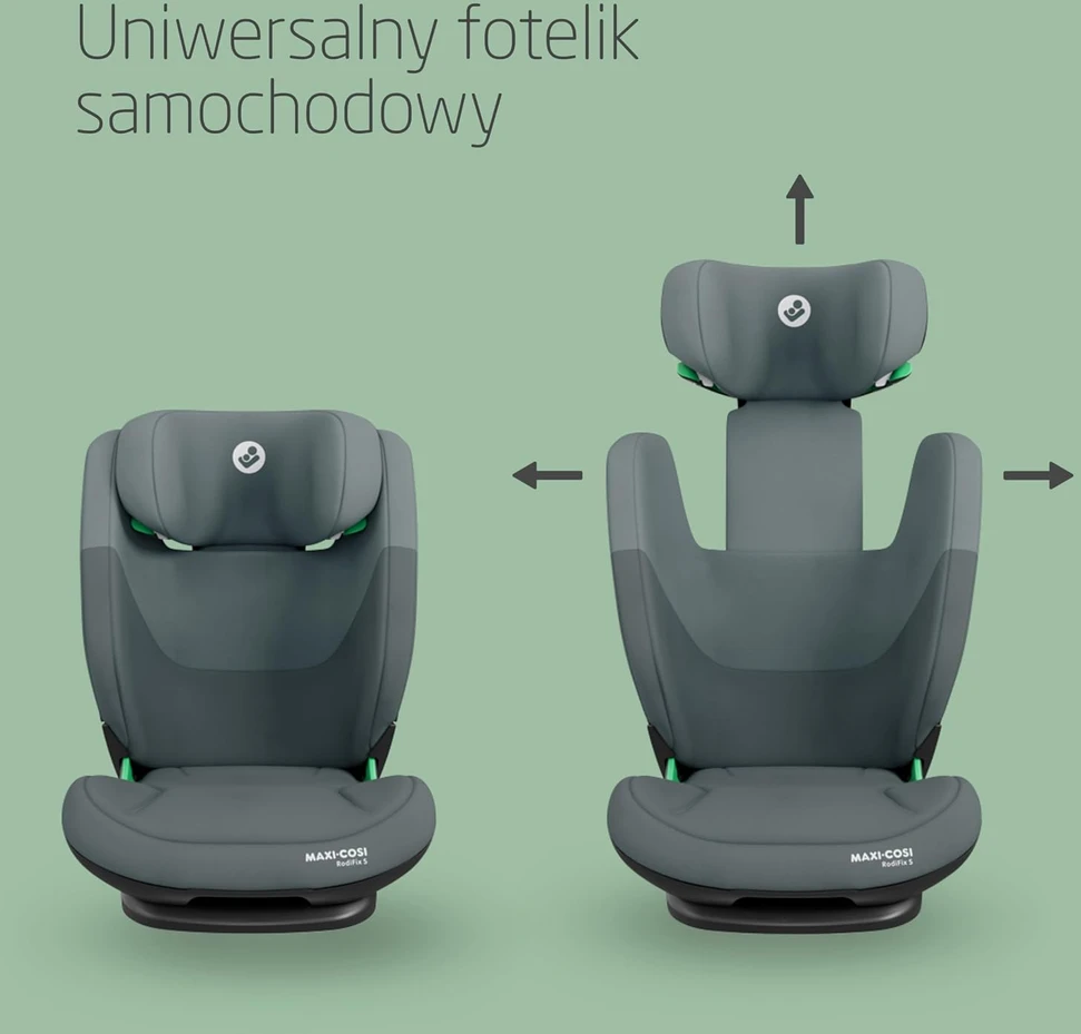 Maxi-Cosi automobilinė kėdutė RodiFix S i-Size 100–150 cm su ISOFIX, G-CELL, 8801106110