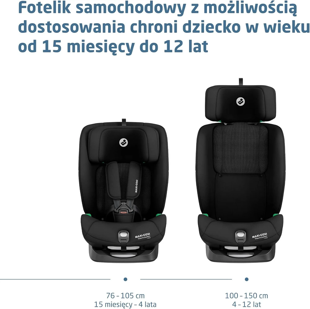 Maxi-Cosi automobilinė kėdutė Titan S Comfort i-Size ISOFIX 76–150 cm 8156671630