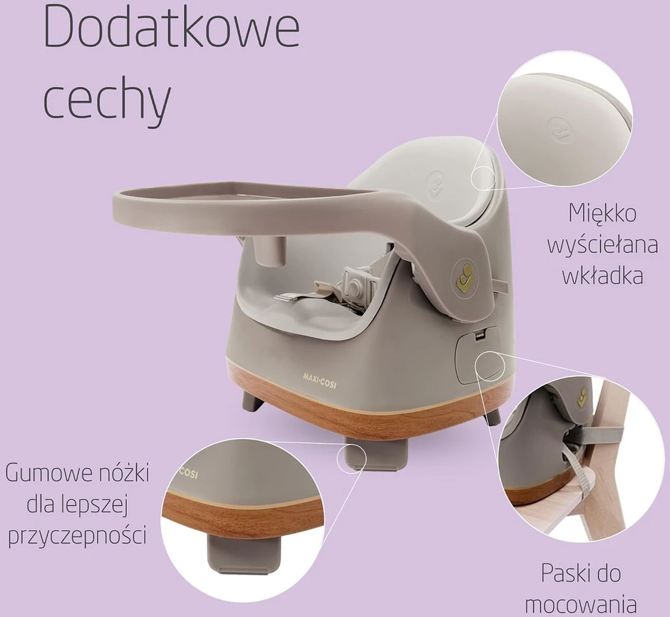 Maxi-Cosi Jay 2 viename maitinimo kėdutė-paaukštinimas vaikams 6 mėn.–3 m., 9–15 kg, 2025159110