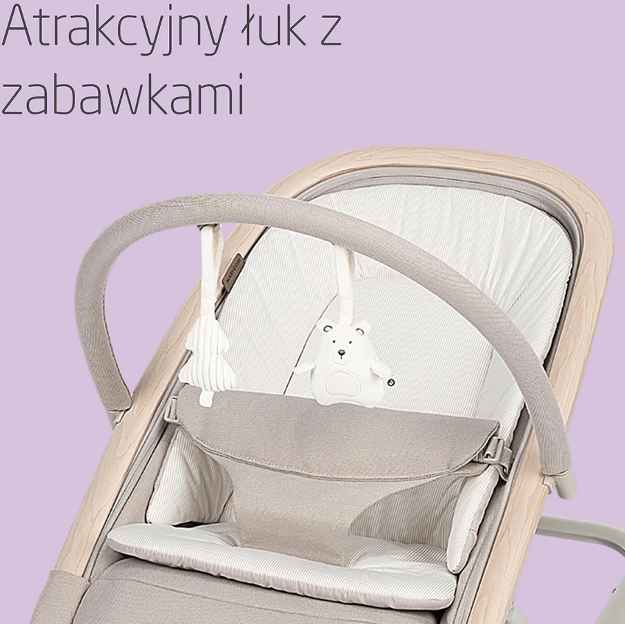 Maxi-Cosi Kori 2 viename kūdikių gultukas-sūpynės su žaislų lanku iki 15 kg 2835022300