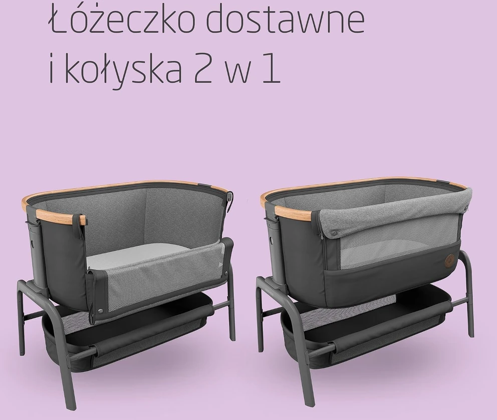 Maxi-Cosi pristumiama kūdikio lovytė Iora 0–6 mėn., 5 aukščio padėtys, 2106750110