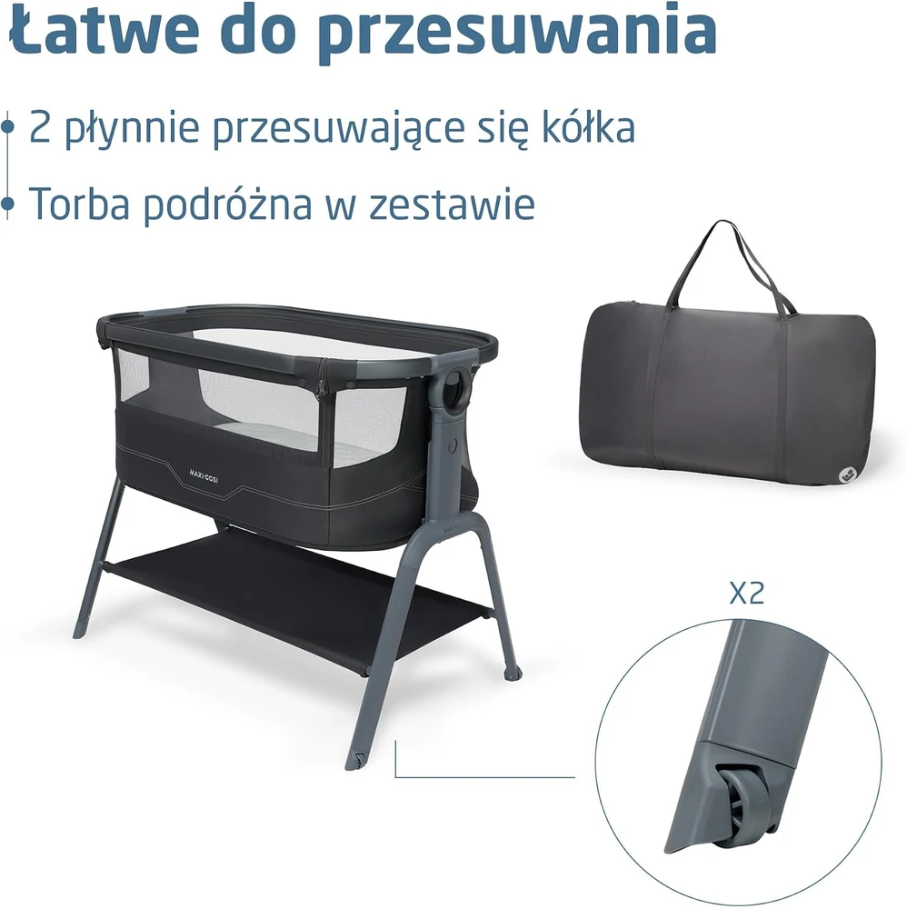Maxi-Cosi pristumiama kūdikio lovytė Iora² su CloudCore 5 cm čiužiniu, 5 aukščiais, 2130158110