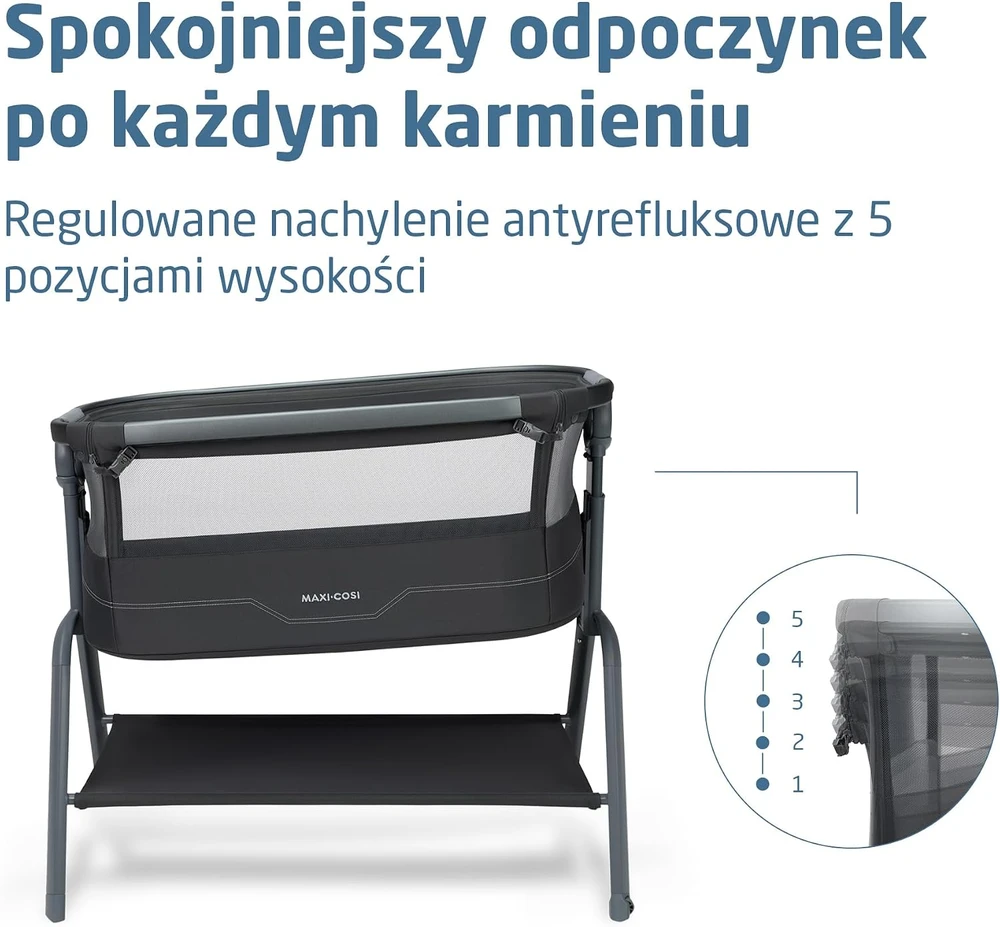 Maxi-Cosi pristumiama kūdikio lovytė Iora² su CloudCore 5 cm čiužiniu, 5 aukščiais, 2130158110