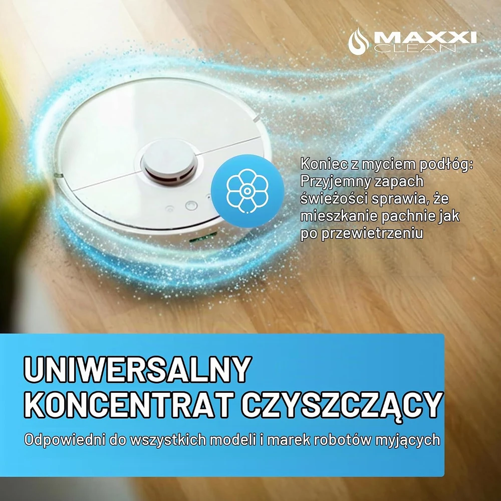 Maxxi Clean grindų valymo koncentratas robotams su plovimo funkcija 750 ml 1180-001