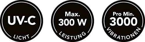 MAXXMEE dulkių siurblys nuo dulkių erkučių su UVC ir EPA-11 filtru, 300 W, rankinis modelis