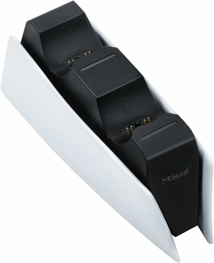 Mcbazel dviguba įkrovimo stotelė PS5 DualSense valdikliams, USB-C, 10 W, HC-A3705