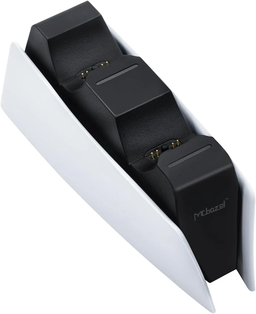 Mcbazel dviguba įkrovimo stotelė PS5 DualSense valdikliams, USB-C, 10 W, HC-A3705