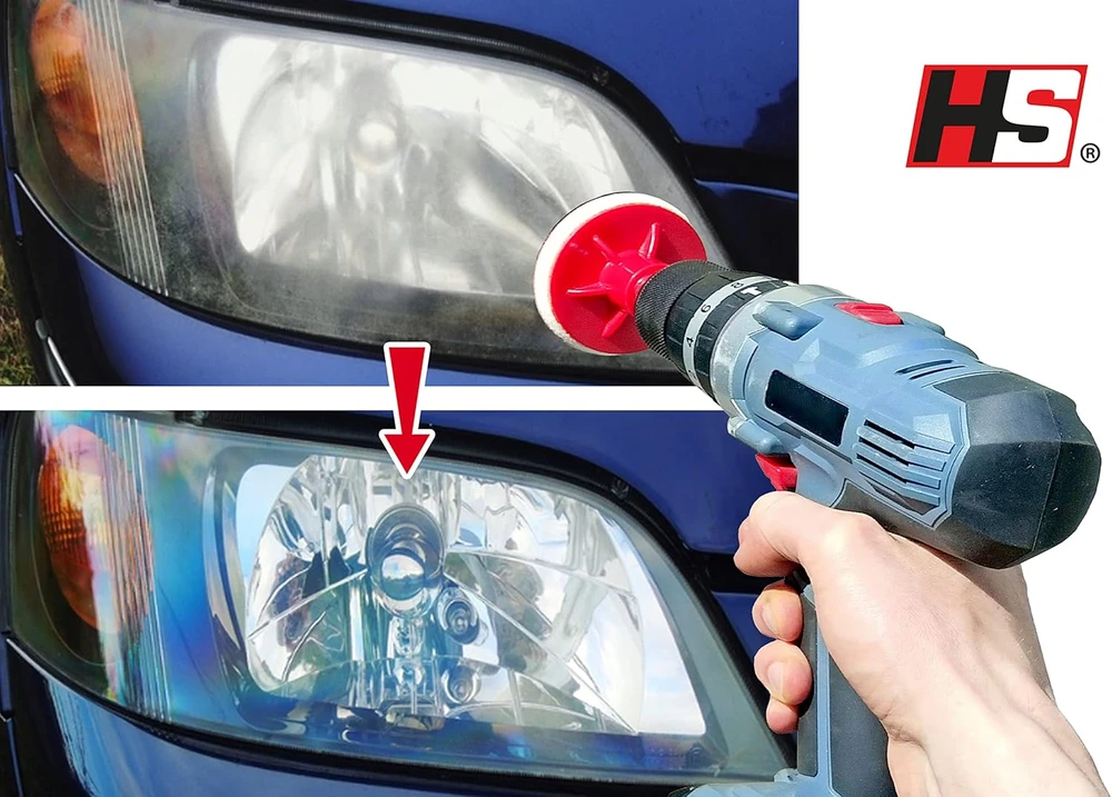 MDS HS automobilių žibintų šlifavimo ir poliravimo rinkinys