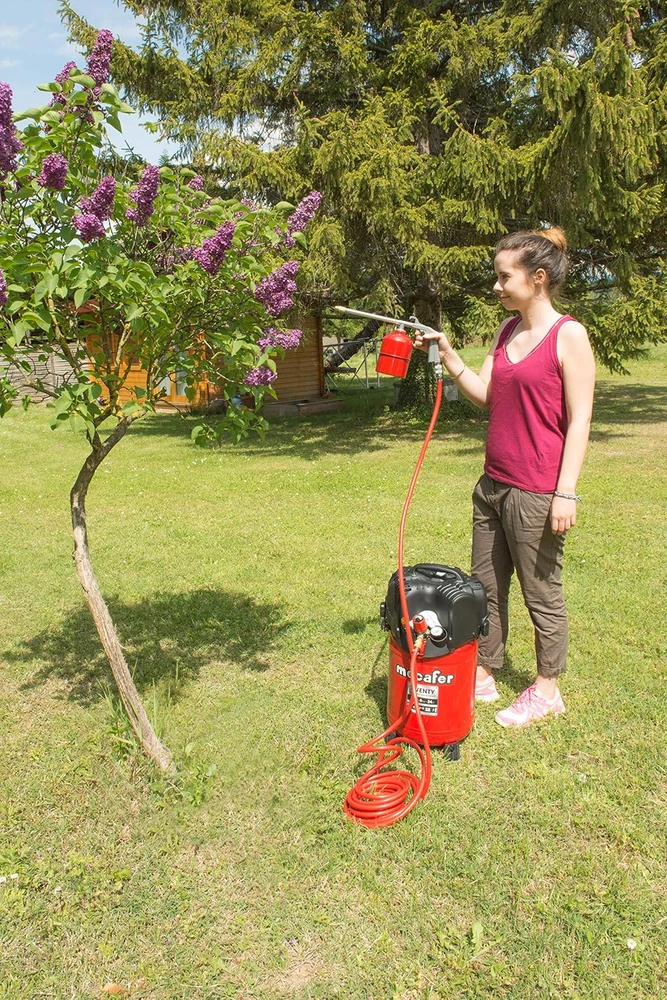 Mecafer vertikalus oro kompresorius 24 l, 1100 W, 8 bar, 425062