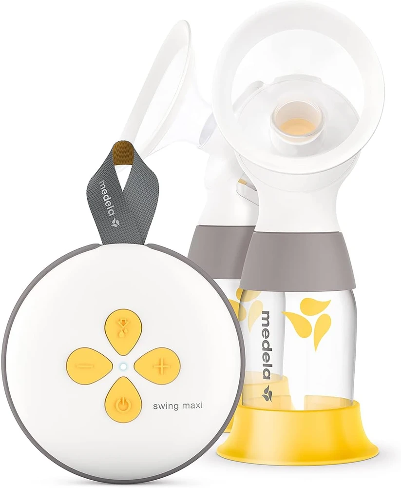 Medela elektrinis dvigubas pientraukis Swing Maxi 101041611 su USB įkrovimu