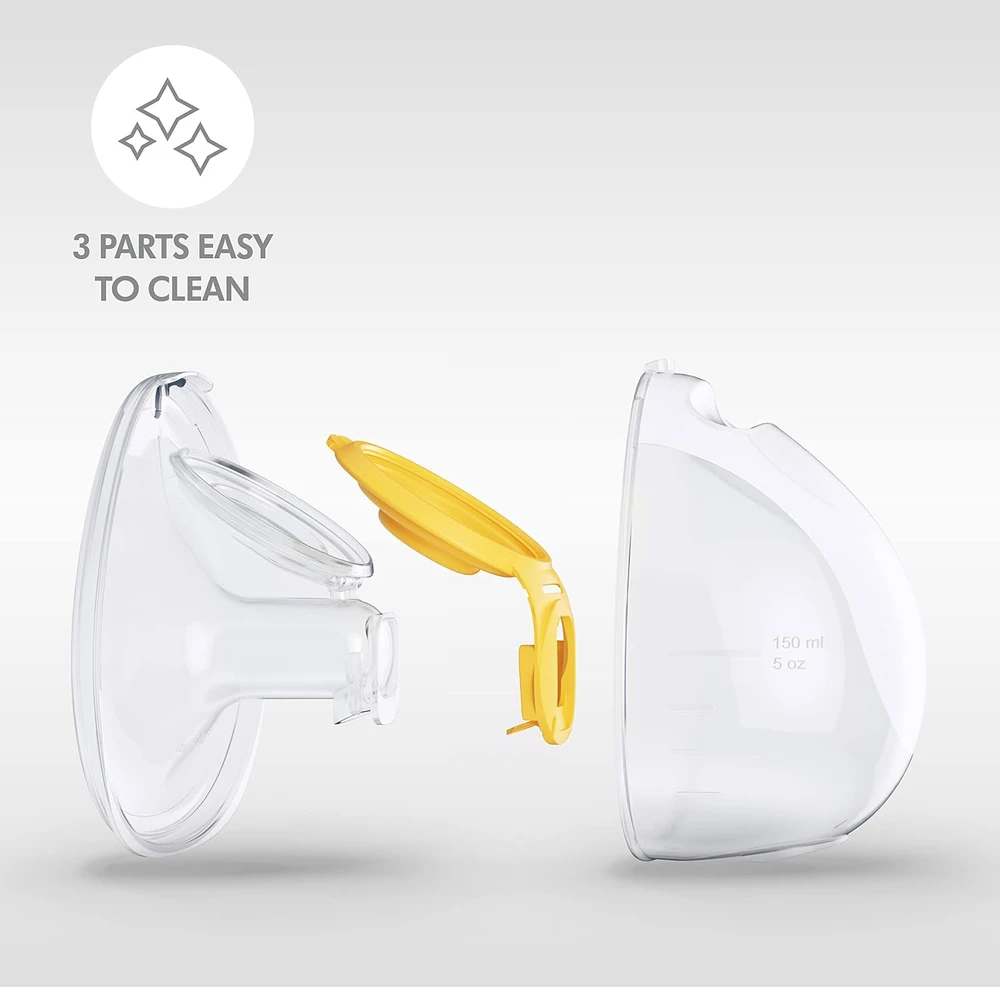 Medela laisvų rankų pieno surinkimo indeliai Freestyle Flex ir Swing Maxi 101045824