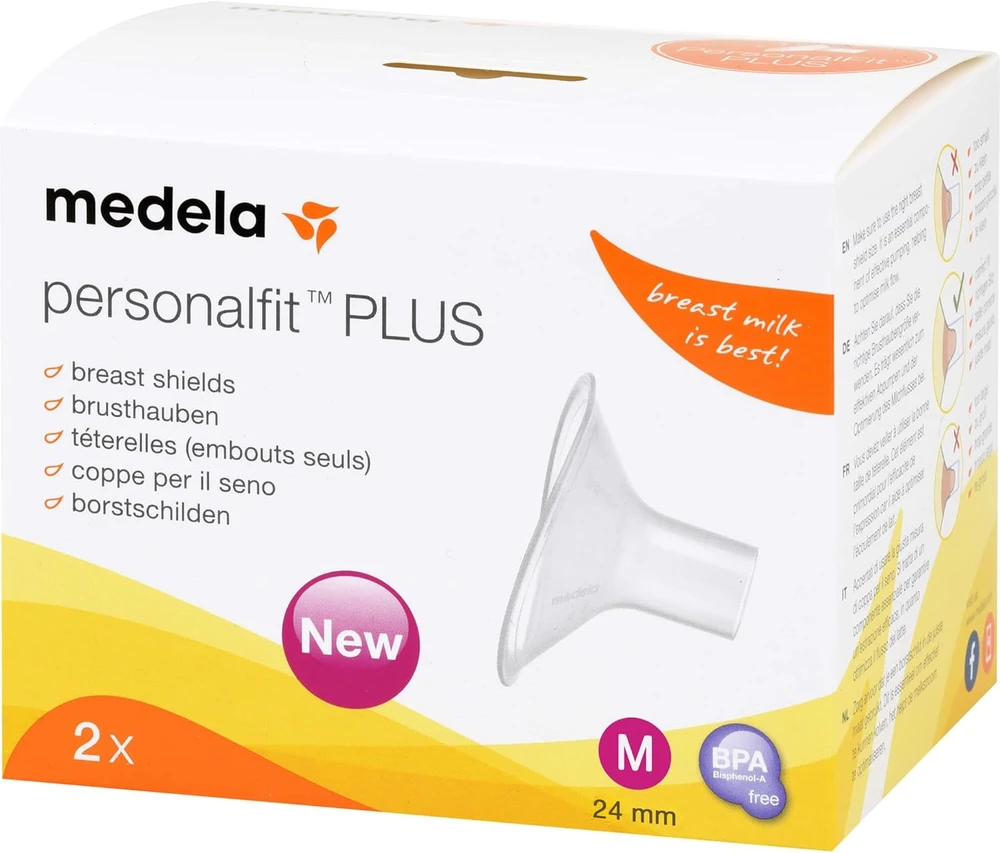 Medela pientraukio antgaliai PersonalFit Flex 24 mm, 2 vnt., 101041852