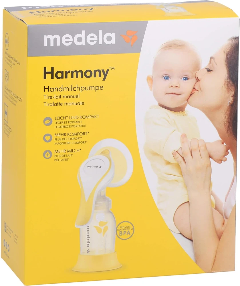 Medela rankinis pientraukis Harmony Flex su 150 ml buteliuku, modelis 101041153