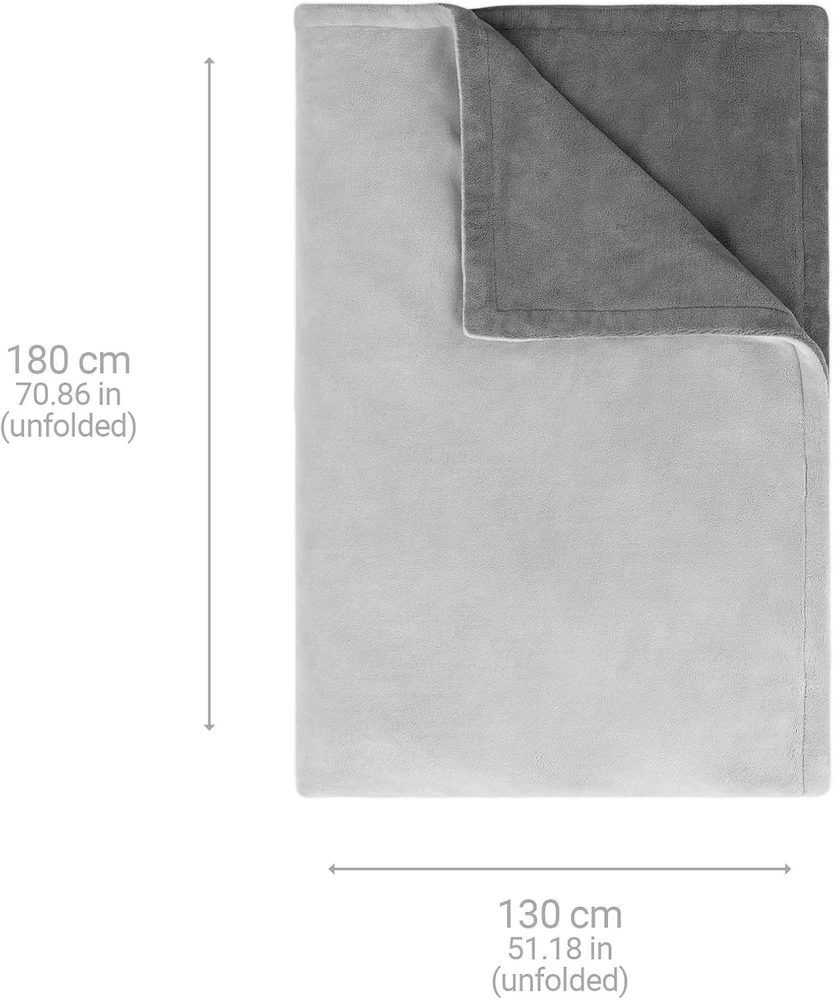 Medisana | Šildymo antklodė | HDW Cozy | Šildymo lygių skaičius 4 | Asmenų skaičius 1-2 | Skalbiamas | Nuotolinio valdymo pultas | Oeko-Tex® standartas 100 | 120 W | Pilkas