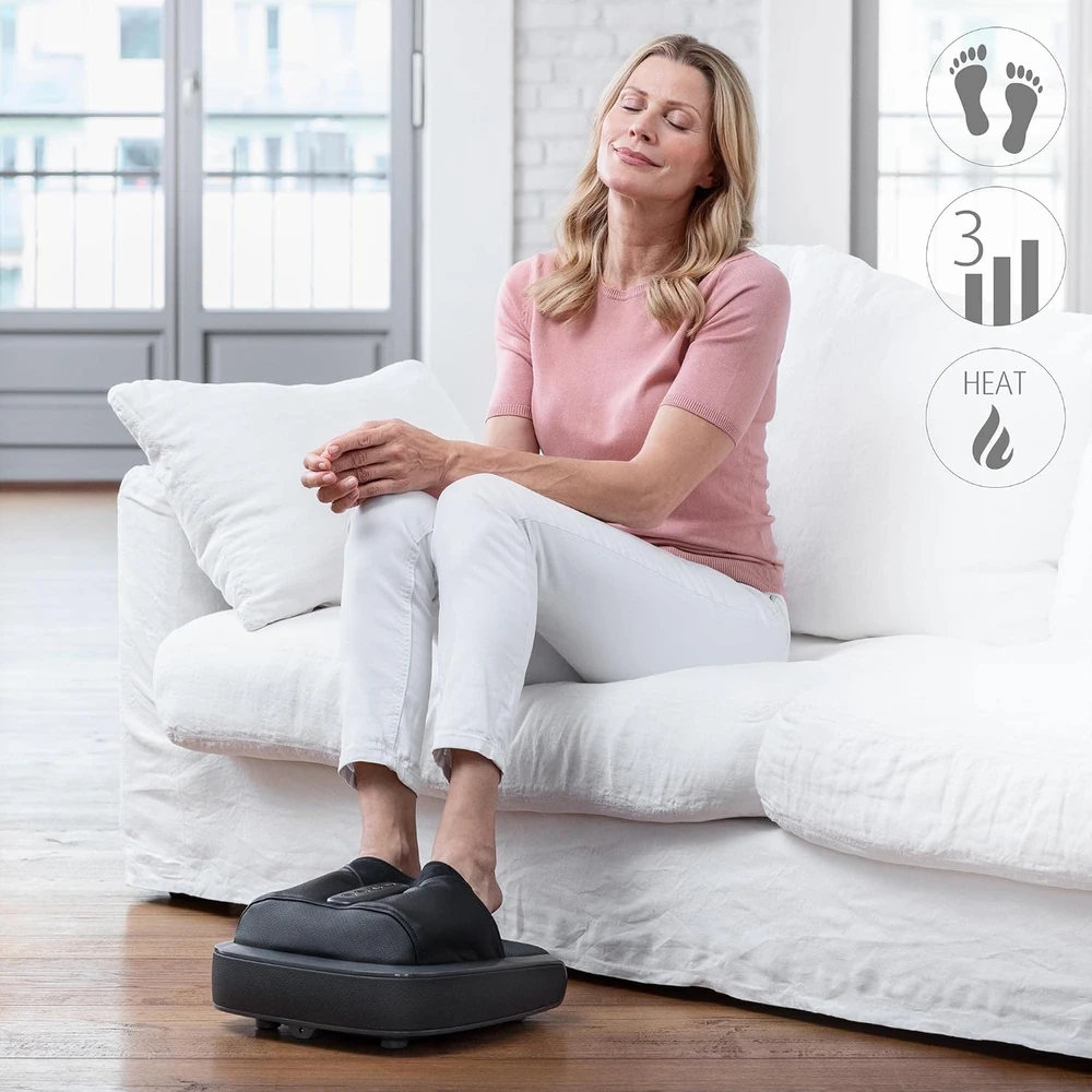 Medisana FM 900 massager Foot Juodas, Pilkas
