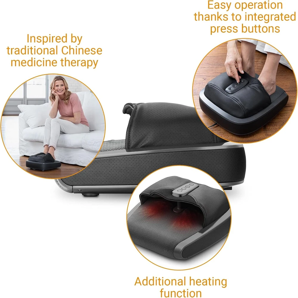 Medisana FM 900 massager Foot Juodas, Pilkas