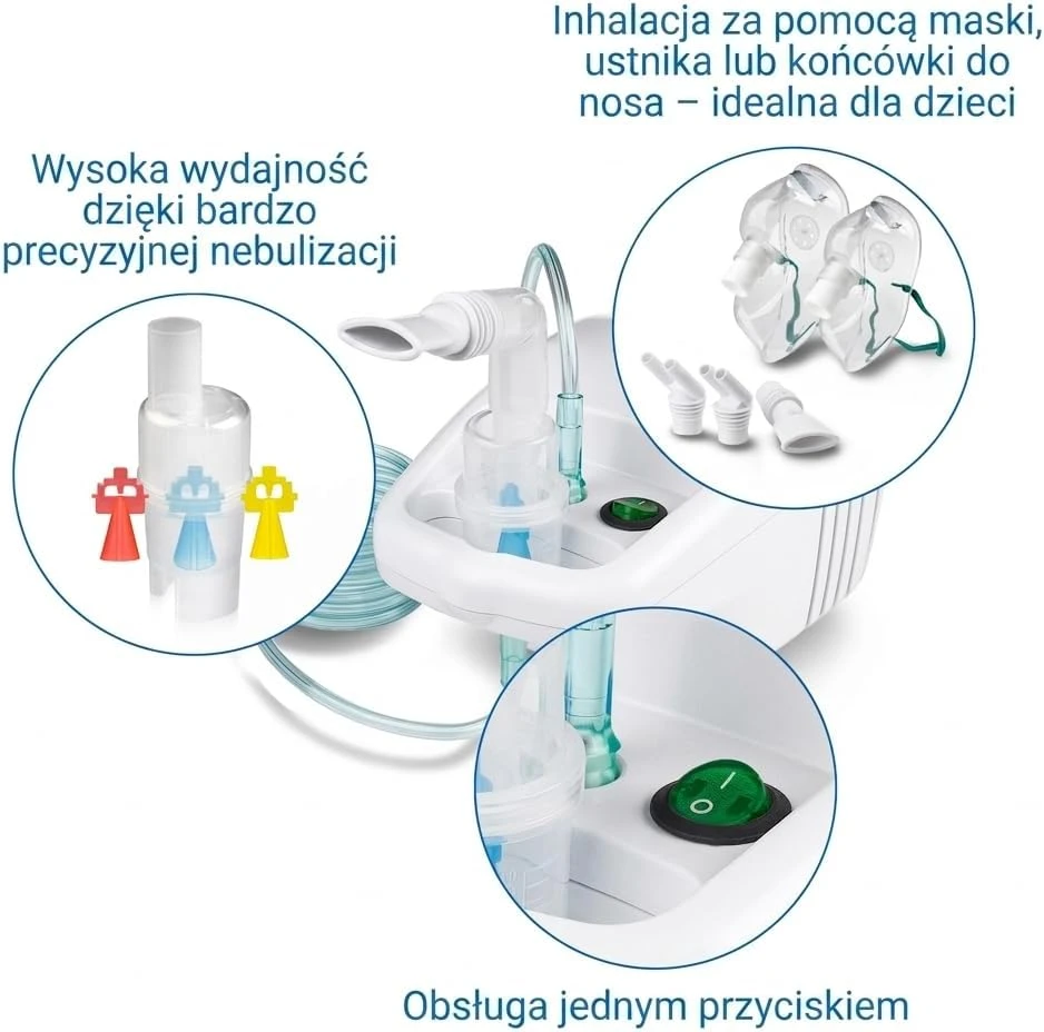 Medisana kompaktiškas inhaliatorius IN 500