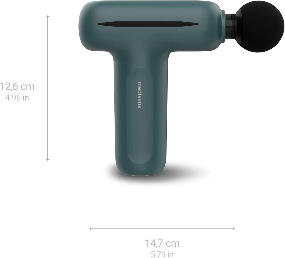 Medisana MG 200 massager Muscle Juodas, Pilkas