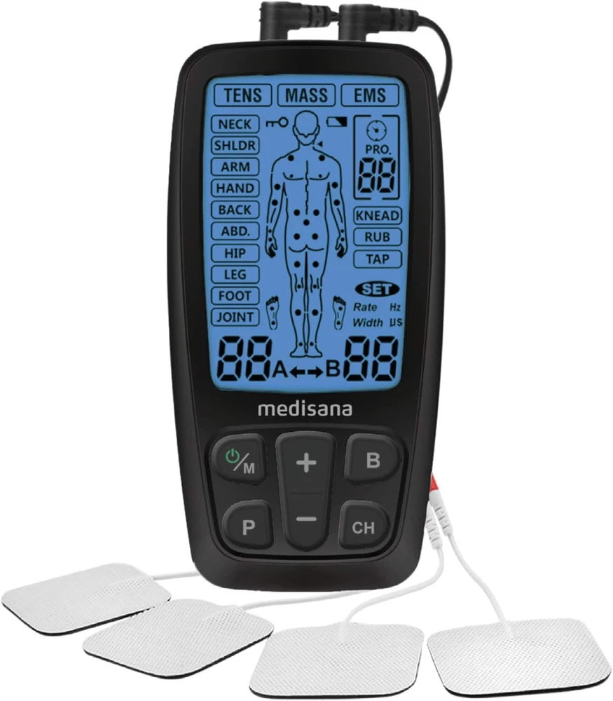 Medisana raumenų ir nervų elektrostimuliatorius TENS/EMS, 60 programų, 88348