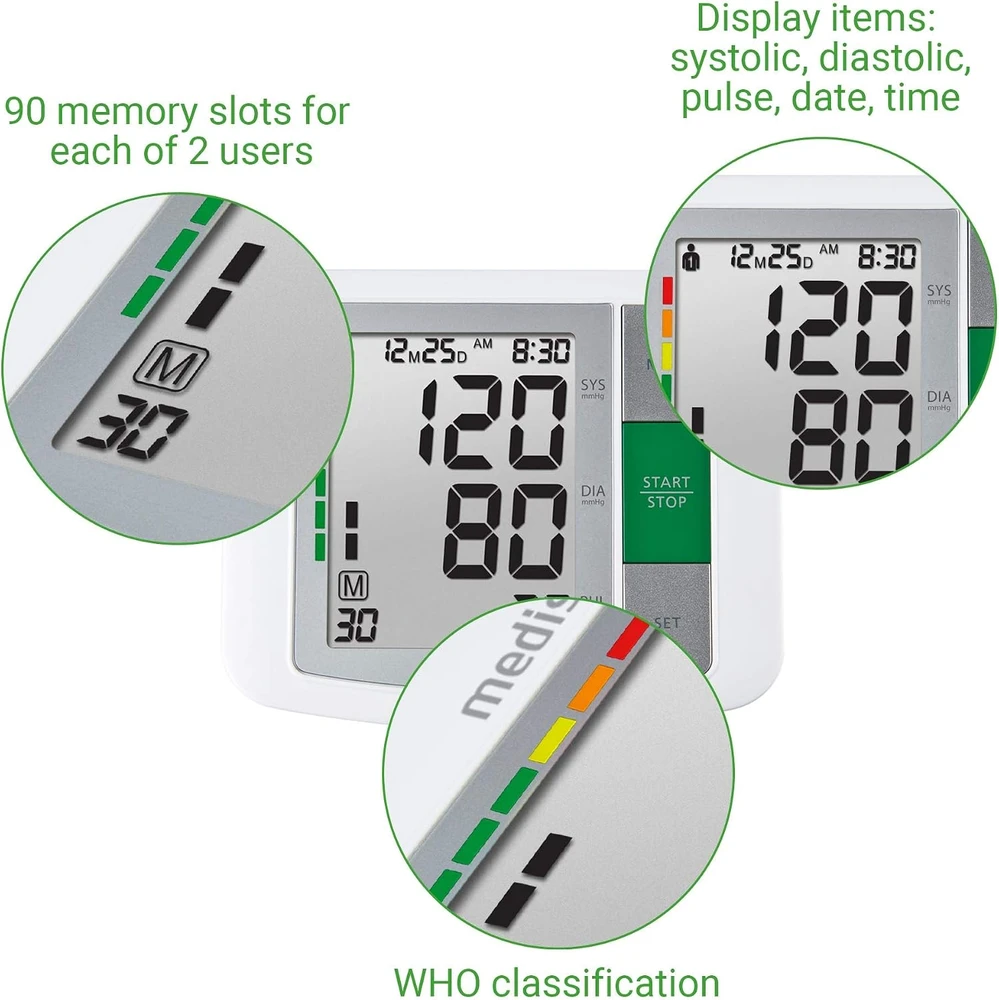 Kraujospūdžio matuoklis Medisana BU 510 Upper arm blood pressure monitorius