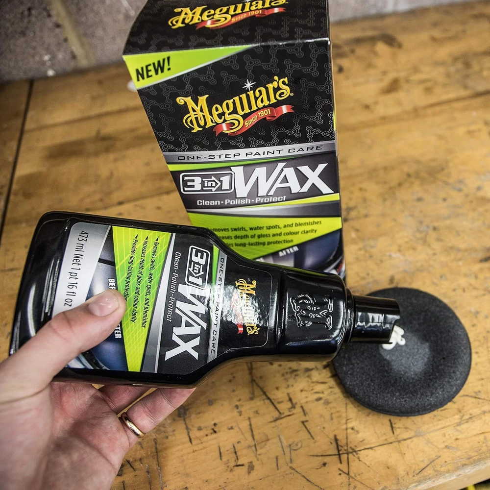 Meguiar's automobilinis vaškas 3 viename, 473 ml, G191016EU