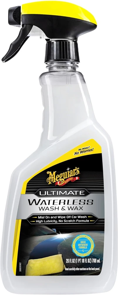 Meguiar's automobilio ploviklis ir vaškas be vandens 768 ml G3626F
