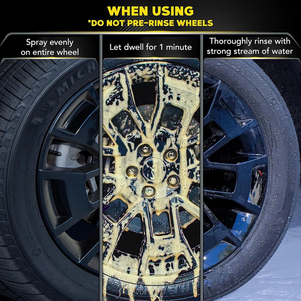 Meguiar's ratlankių valiklis Hot Rims Juodas juodiems ratlankiams, 709 ml, G230524EU