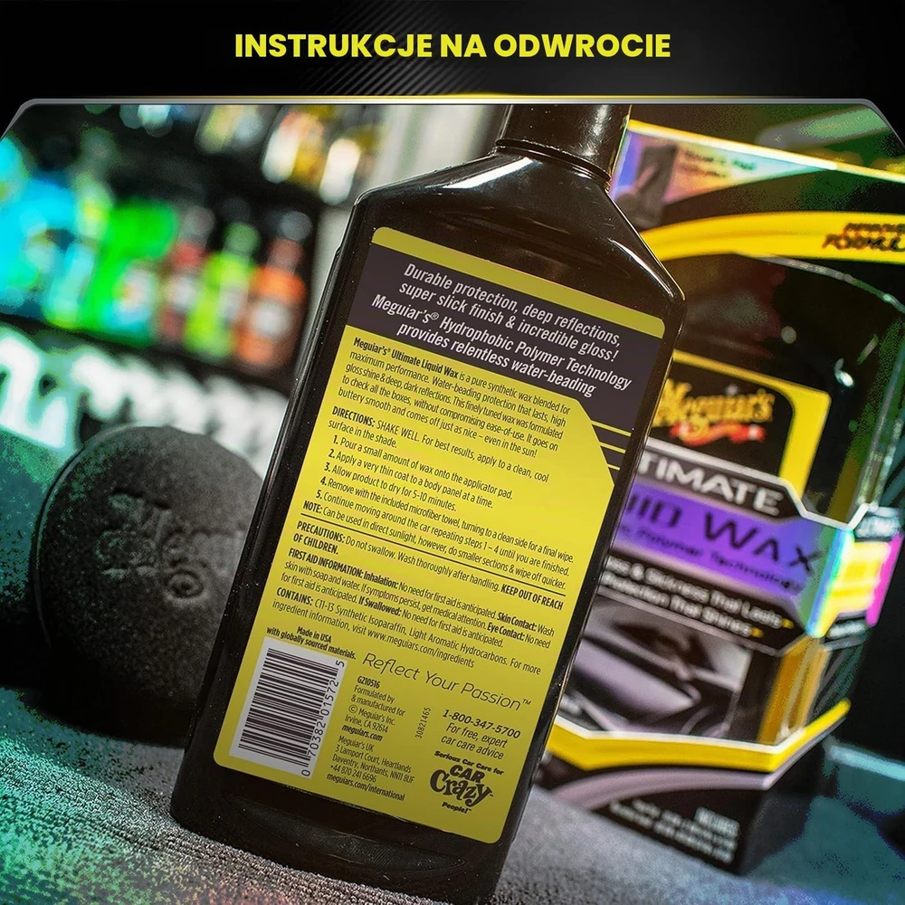 Meguiar's sintetinis skystas automobilio vaškas 473 ml G210516EU