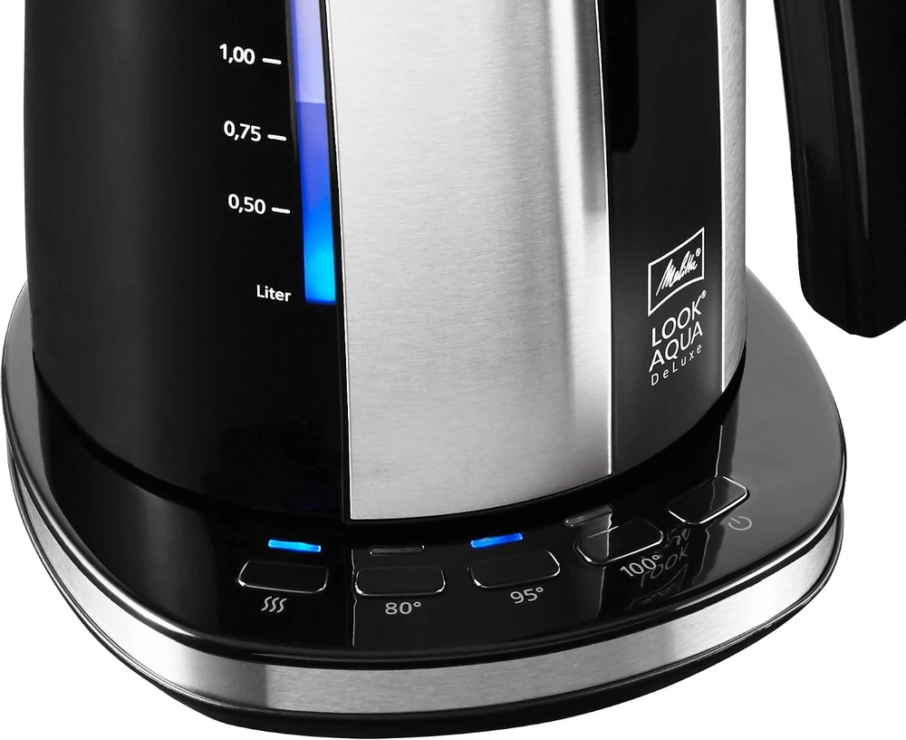 Melitta LOOK AQUA DELUXE juodas electric virdulys