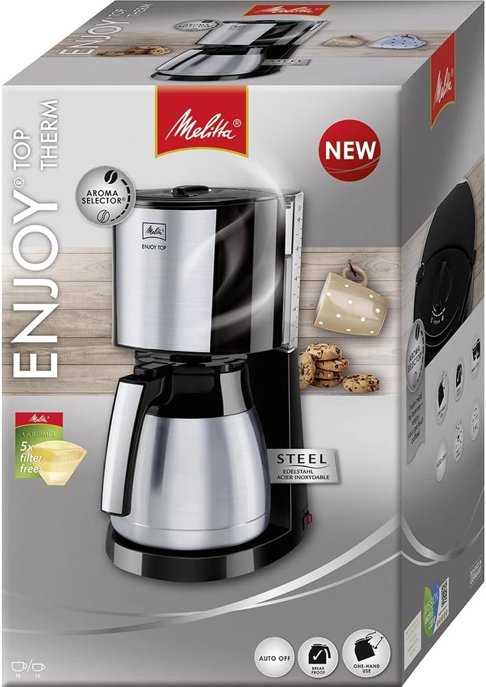 Melitta ENJOY TOP THERM 1017-04 Juodas