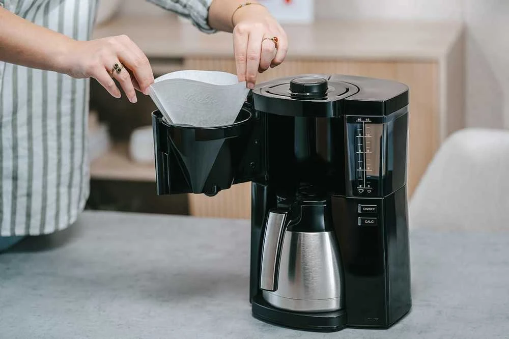 Melitta Look Therm lašinis kavos aparatas su terminiu ąsočiu, 1,25 l, 1080 W, juodas