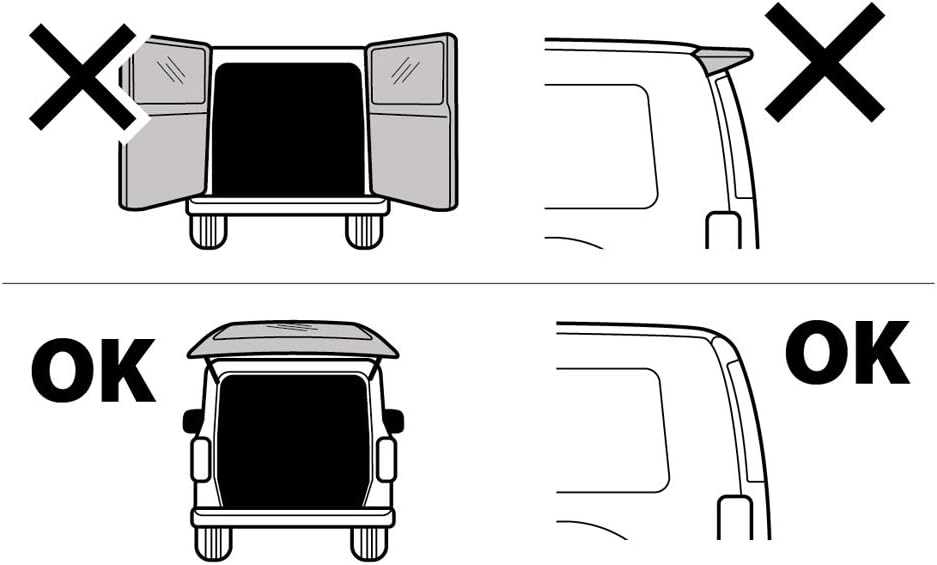 Menabo dviračių laikiklis automobiliui, galinis, metalinis, tinka VW T5, Shadow T5