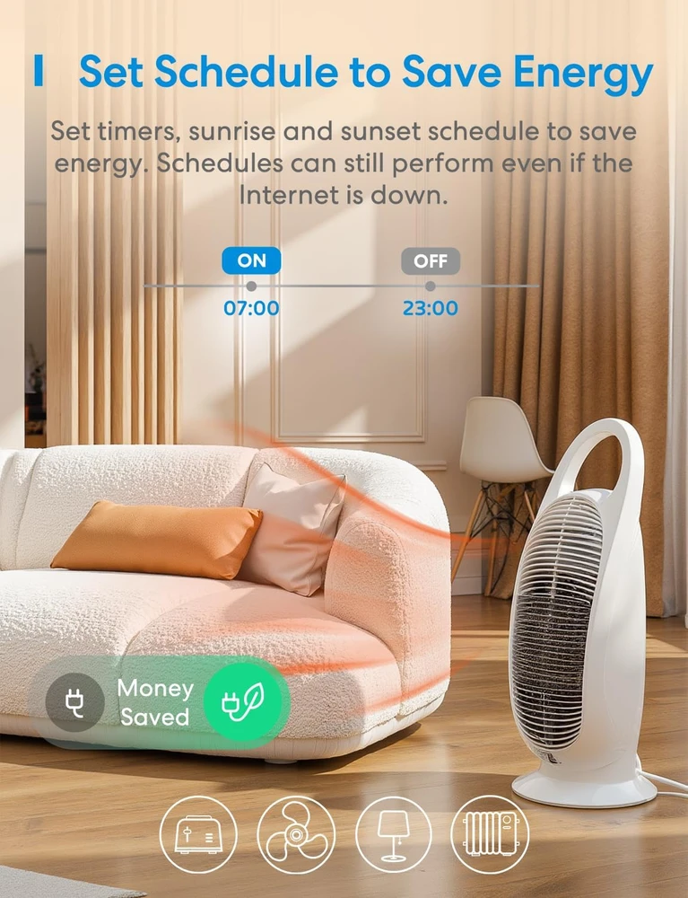 „Wi-Fi“ išmanusis jungiklis „Meross MSS710-UN“ (su „HomeKit“)