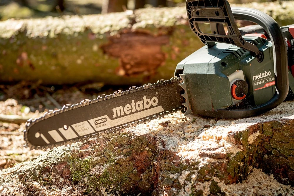 Grandininis pjūklas Akumuliatorinis pjūklas MS 36-18 LTX BL 40, korpusas, Metabo