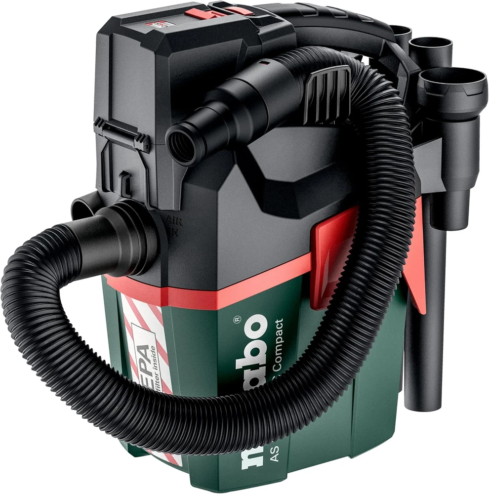 Aku.dulkių siurblio AS 18 HEPA PC Compact korpusas, Metabo