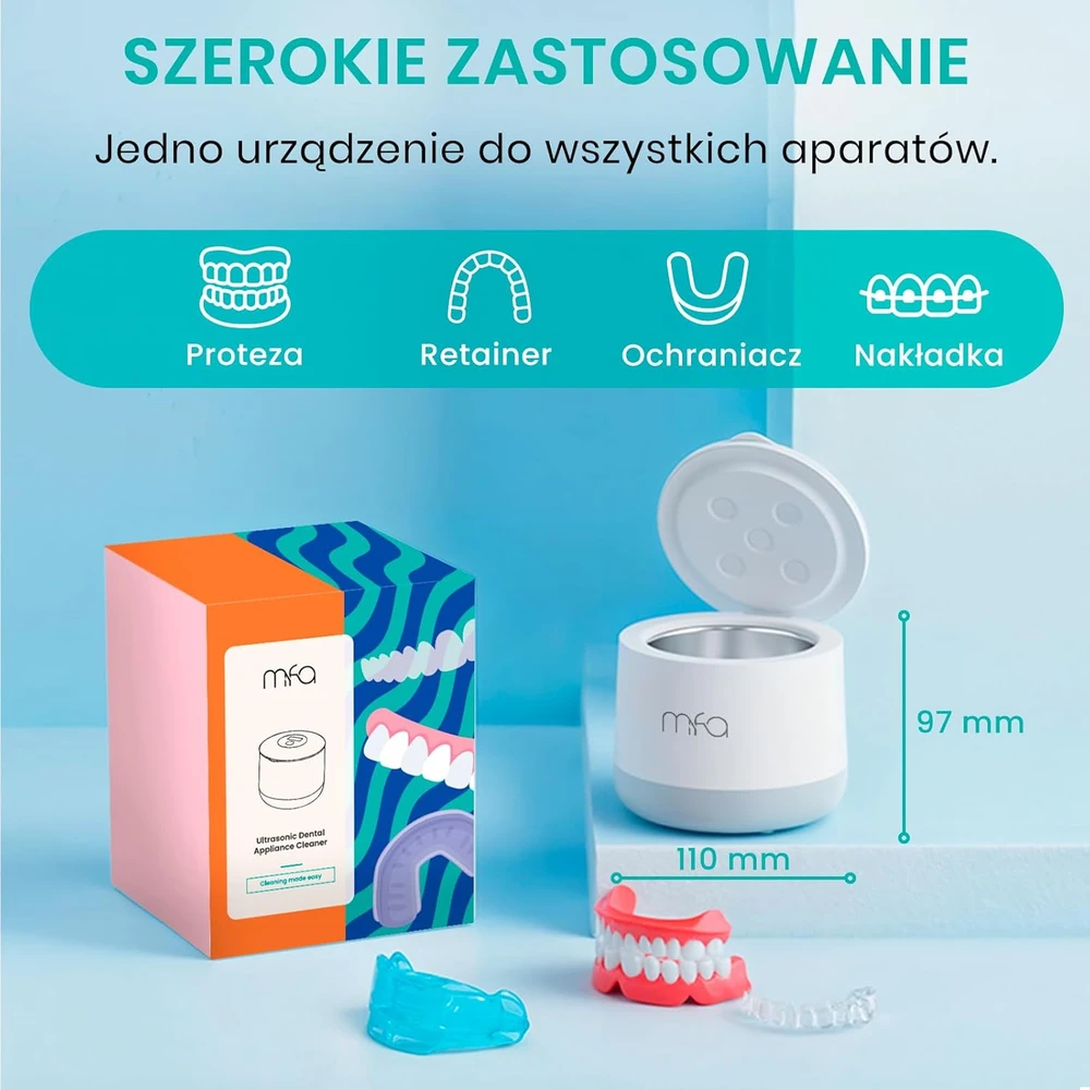 mfa ultragarsinis protezų ir ortodontinių priemonių valytuvas GT06