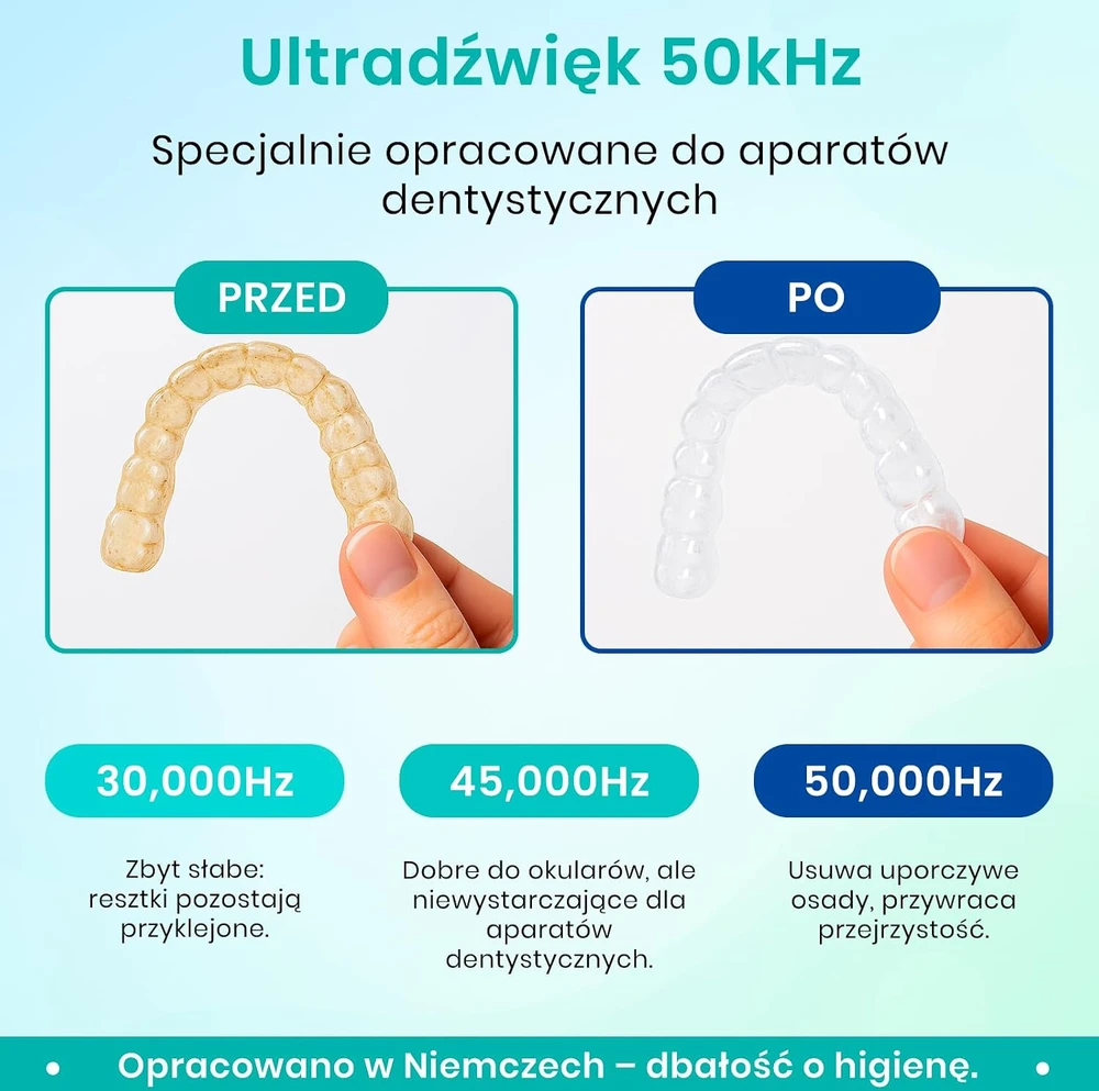 mfa ultragarsinis protezų ir ortodontinių priemonių valytuvas GT06