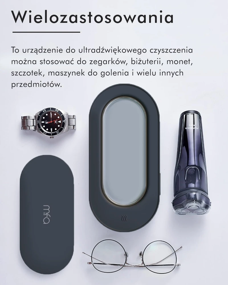 mfa ultragarsinis valymo prietaisas akiniams ir sidabriniams papuošalams 45 000 Hz mfa-b2