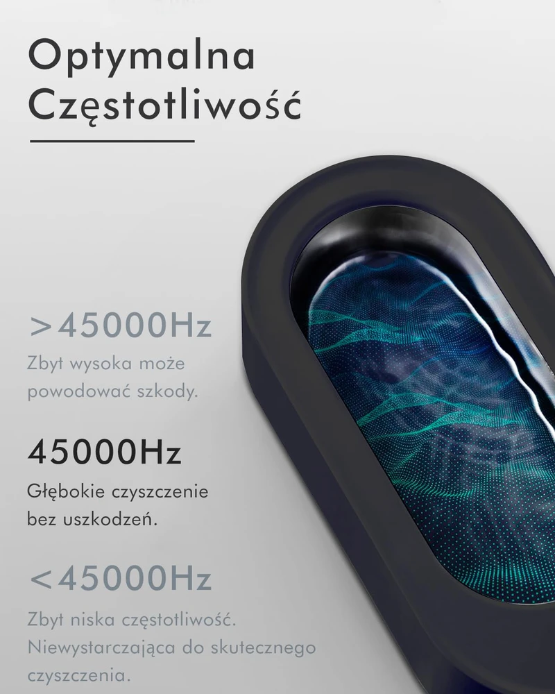 mfa ultragarsinis valymo prietaisas akiniams ir sidabriniams papuošalams 45 000 Hz mfa-b2