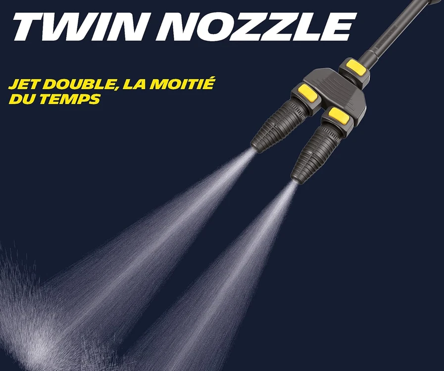 Michelin aukšto slėgio plovimo įrenginys 2500 W, 150 bar, 810 l/h Dualtech sistema MPX25DTS