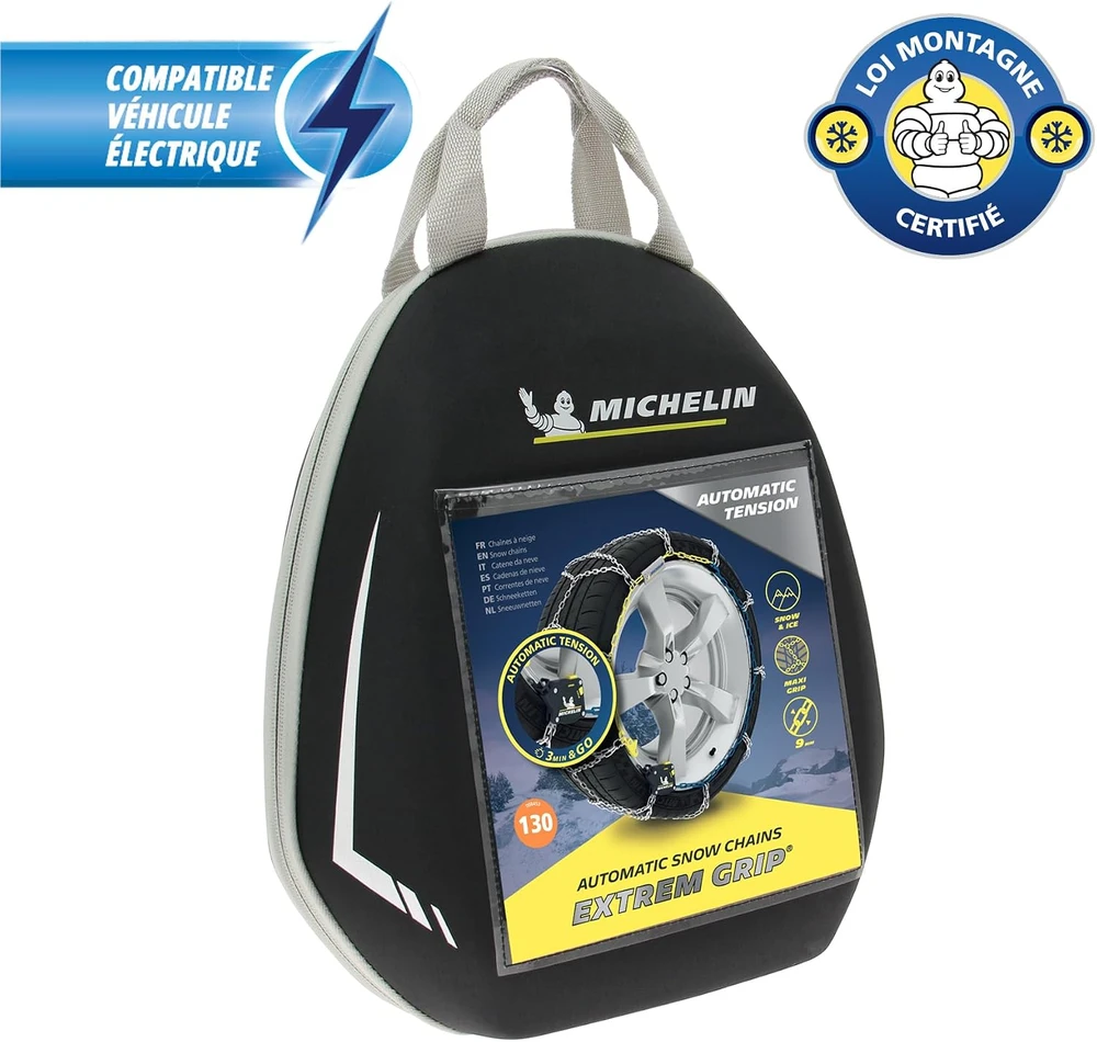 MICHELIN automatinės sniego grandinės 15 colių ratams, 9 mm, 008453