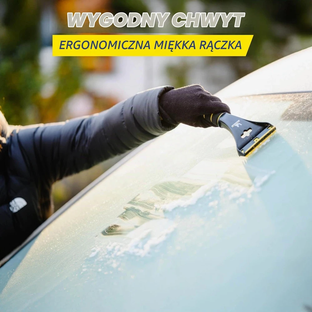 Michelin automobilinis ledo grandiklis su minkšta rankena 81000